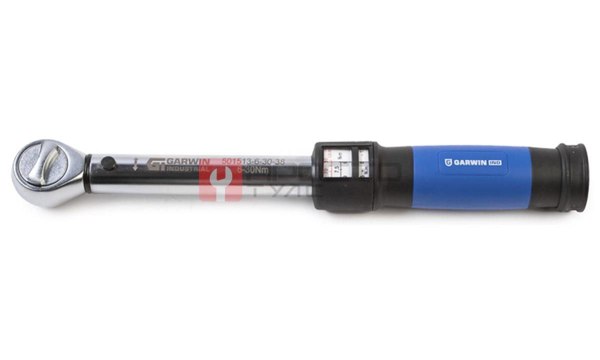  GARWIN INDUSTRIAL 501513-6-30-38 Динамометрический ключ 6-30 Нм, двухстороннего действия с приводным квадратом 3/8