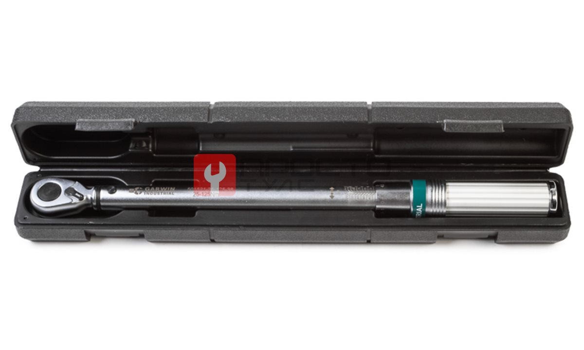  GARWIN INDUSTRIAL 501521-25-125-38 Динамометрический ключ 25-125 Нм, двухстороннего действия с приводным квадратом 3/8