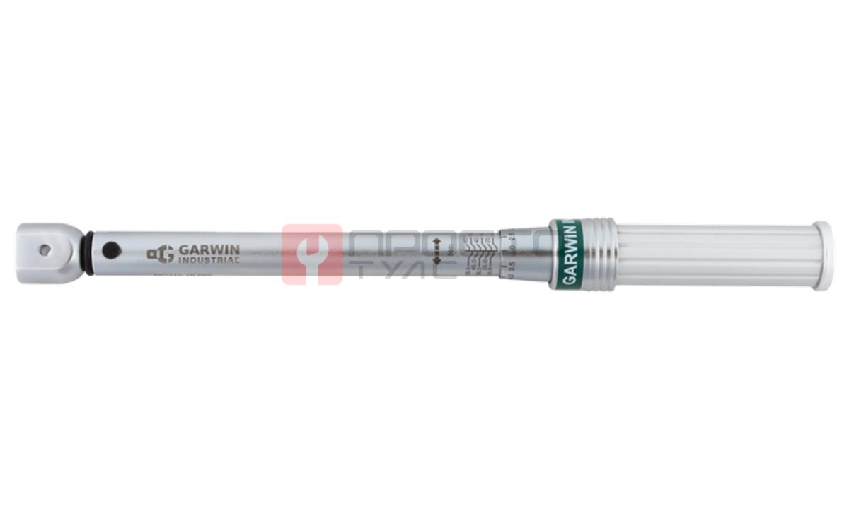 GARWIN INDUSTRIAL 502210-4-20-9 Динамометрический ключ 4-20 Нм, двухстороннего действия с разьемом под сменные насадки 9х12 (0)