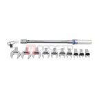 GARWIN INDUSTRIAL 502210-40-200-14-SET Динамометрический ключ двухстороннего действия в наборе со сменными насадками, 12 пр., 40-200 Нм мни (0)