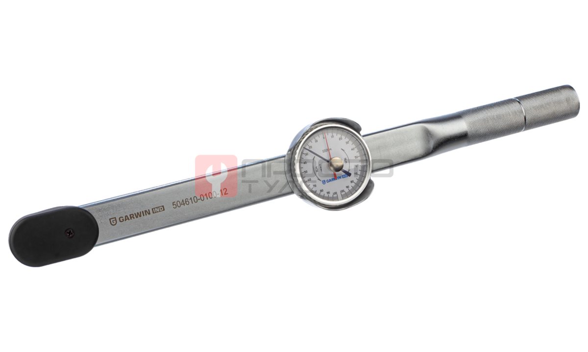  GARWIN INDUSTRIAL 504610-0100-12 Динамометрический ключ 0-100 Нм, стрелочного типа, двусторонний, с приводным квадратом 1/2