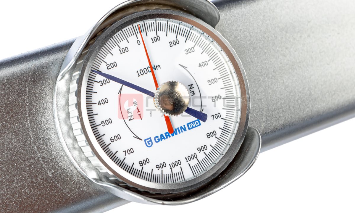  GARWIN INDUSTRIAL 504610-01000-34 Динамометрический ключ 0-1000 Нм, стрелочного типа, двусторонний, с приводным квадратом 3/4