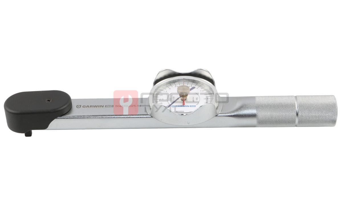  GARWIN INDUSTRIAL 504610-025-14 Динамометрический ключ 0-25 Нм, стрелочного типа, двусторонний, с приводным квадратом 1/4