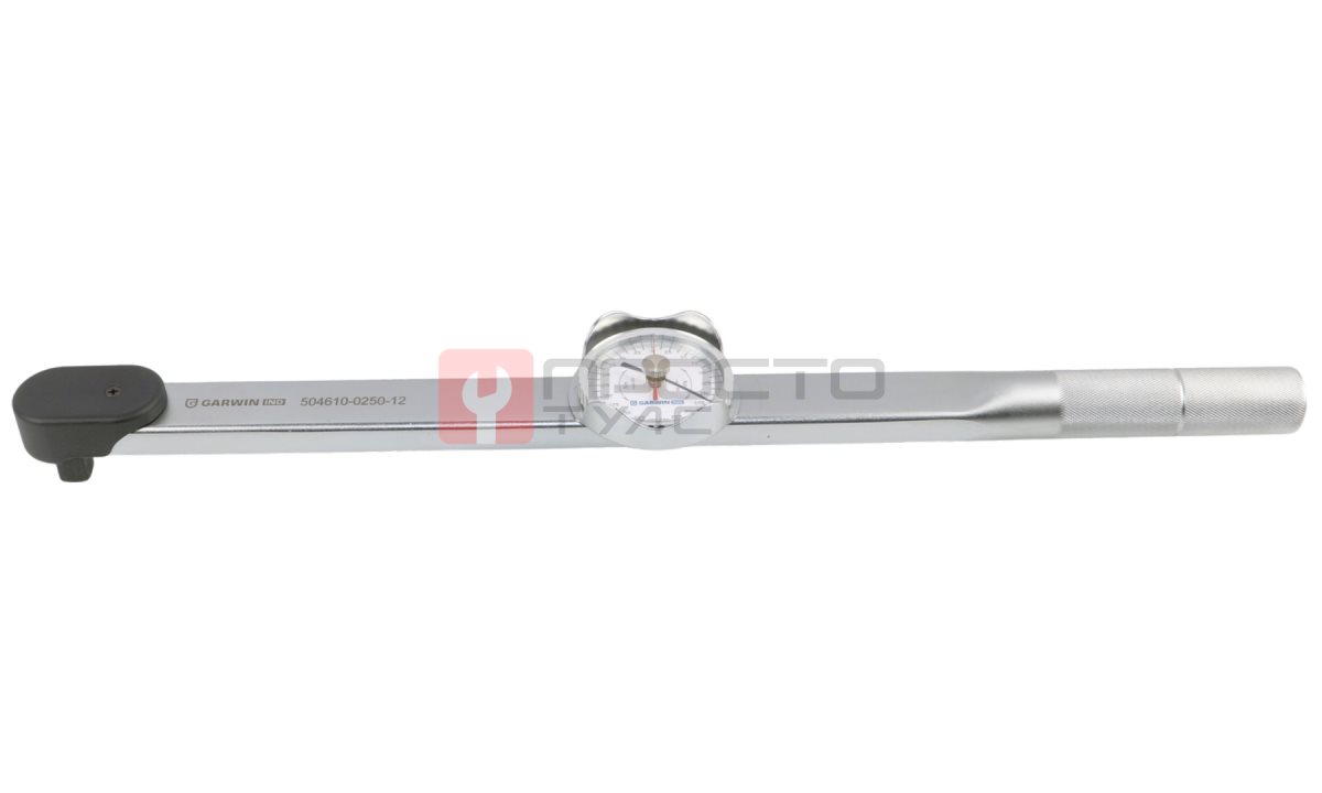  GARWIN INDUSTRIAL 504610-0250-12 Динамометрический ключ 0-250 Нм, стрелочного типа, двусторонний, с приводным квадратом 1/2
