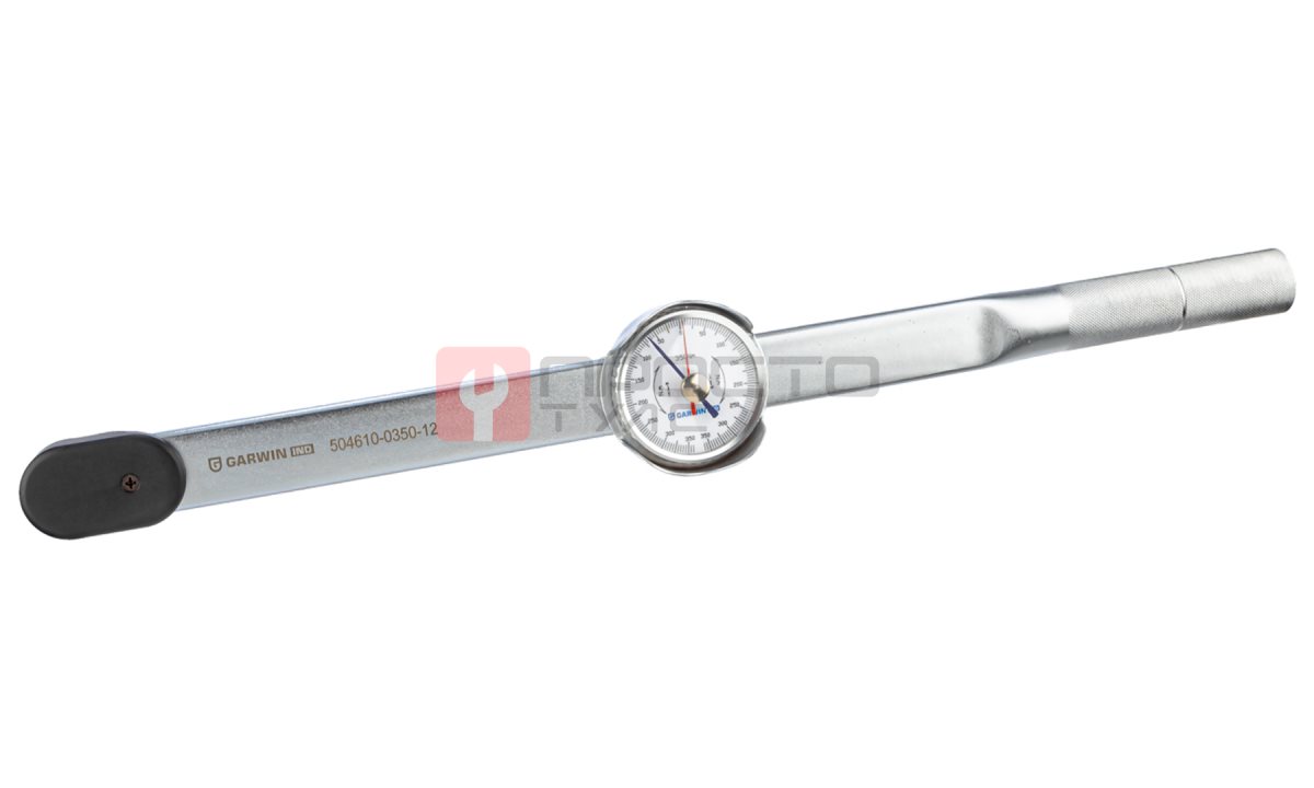  GARWIN INDUSTRIAL 504610-0350-12 Динамометрический ключ 0-350 Нм, стрелочного типа, двусторонний, с приводным квадратом 1/2