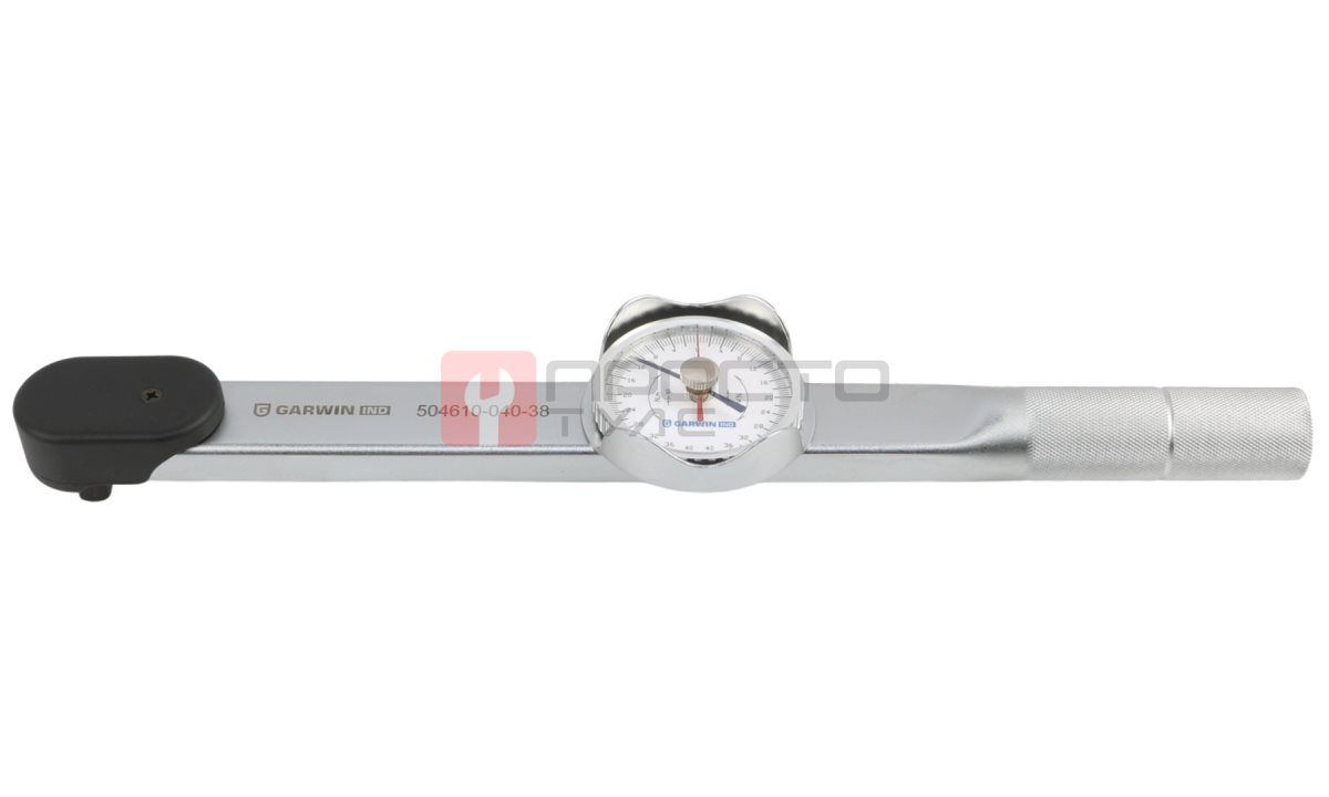  GARWIN INDUSTRIAL 504610-040-38 Динамометрический ключ 0-40 Нм, стрелочного типа, двусторонний, с приводным квадратом 3/8