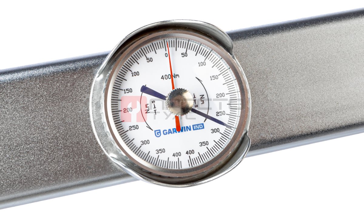  GARWIN INDUSTRIAL 504610-0400-34 Динамометрический ключ 0-400 Нм, стрелочного типа, двусторонний, с приводным квадратом 3/4