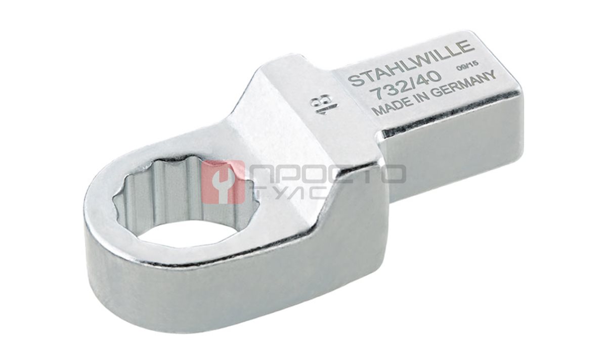  Накидной сменный инструмент, STAHLWILLE, 58224027, 732/40 27 (0)