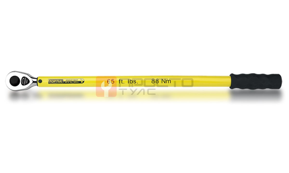  Ключ динамометрический 1/2\'\' 88 Нм TOPTUL ANAC1607 (0)