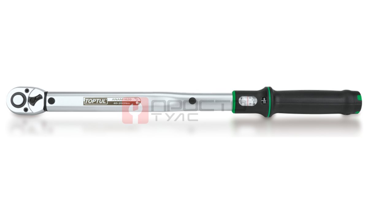  Ключ динамометрический 1/2\'\' 40-200 Нм TOPTUL ANAM1620 (0)