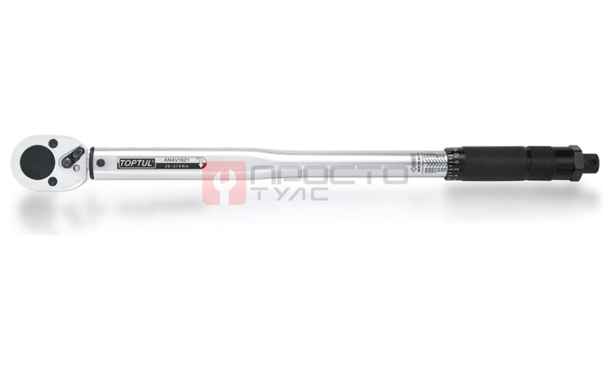  Ключ динамометрический 1/2\'\' 28-210 Нм TOPTUL ANAV1621 (0)