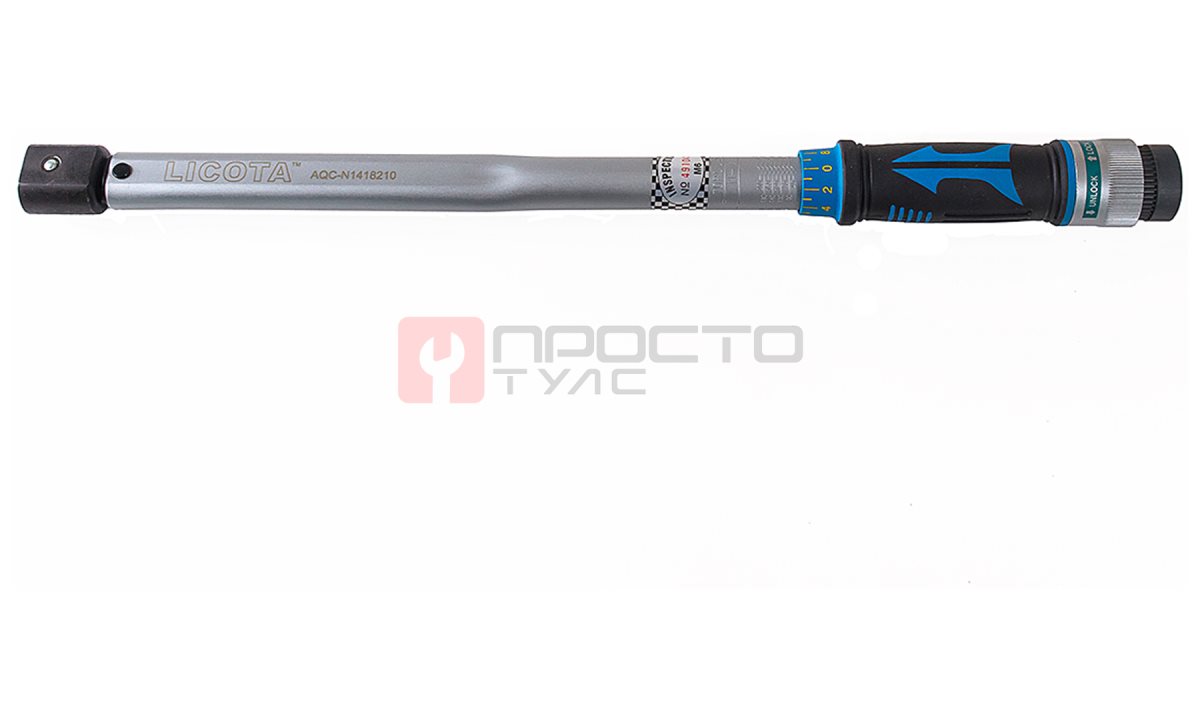  Licota AQC-N1418210 Динамометрический ключ с разъемом под сменные насадки 40-210Нм (0)