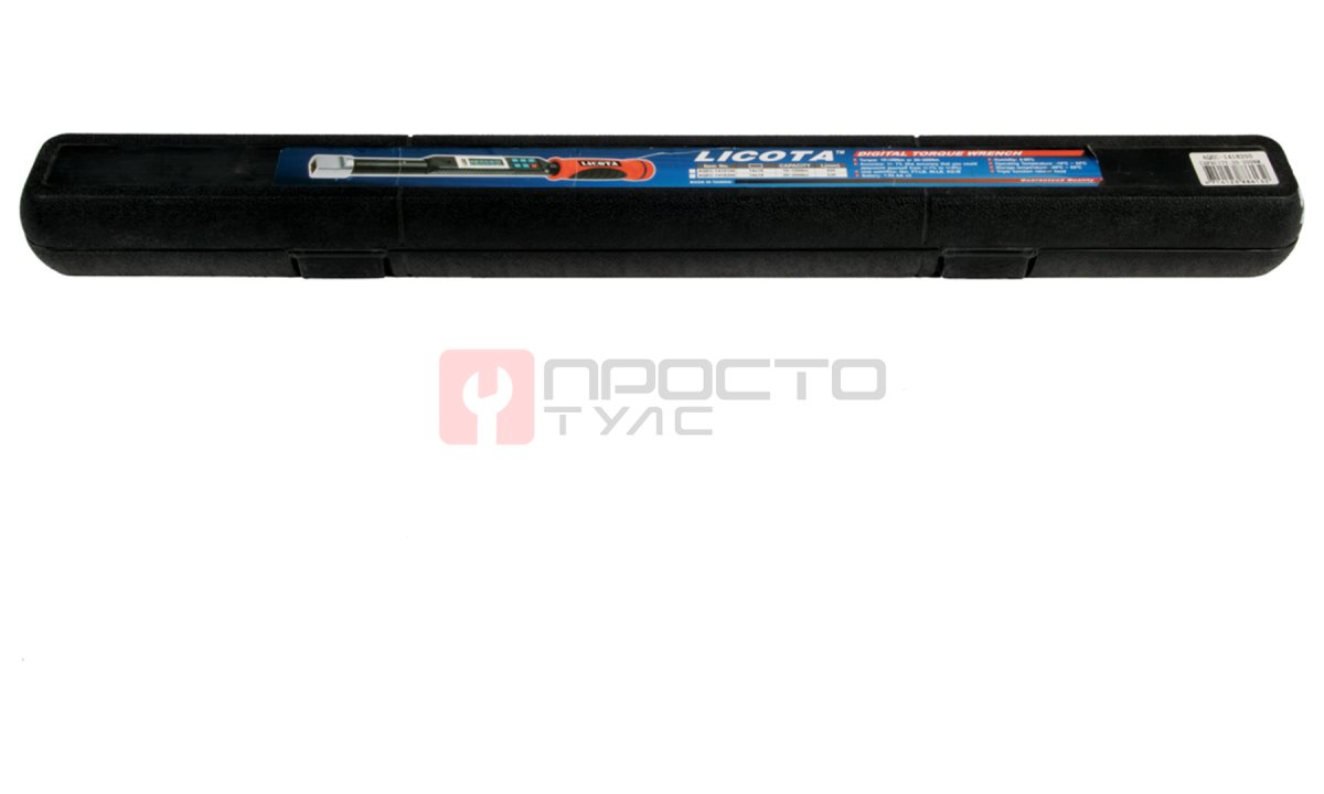  Licota AQEC-1418200 Динамометрический ключ электронный под сменные насадки14x18, 20-200 Н∙м (1)