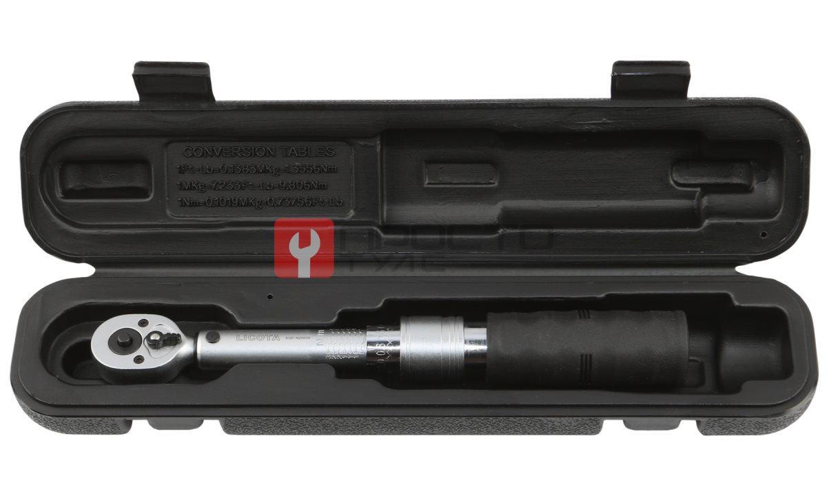  Licota AQP-N20030 Динамометрический ключ двухсторонний 1/4