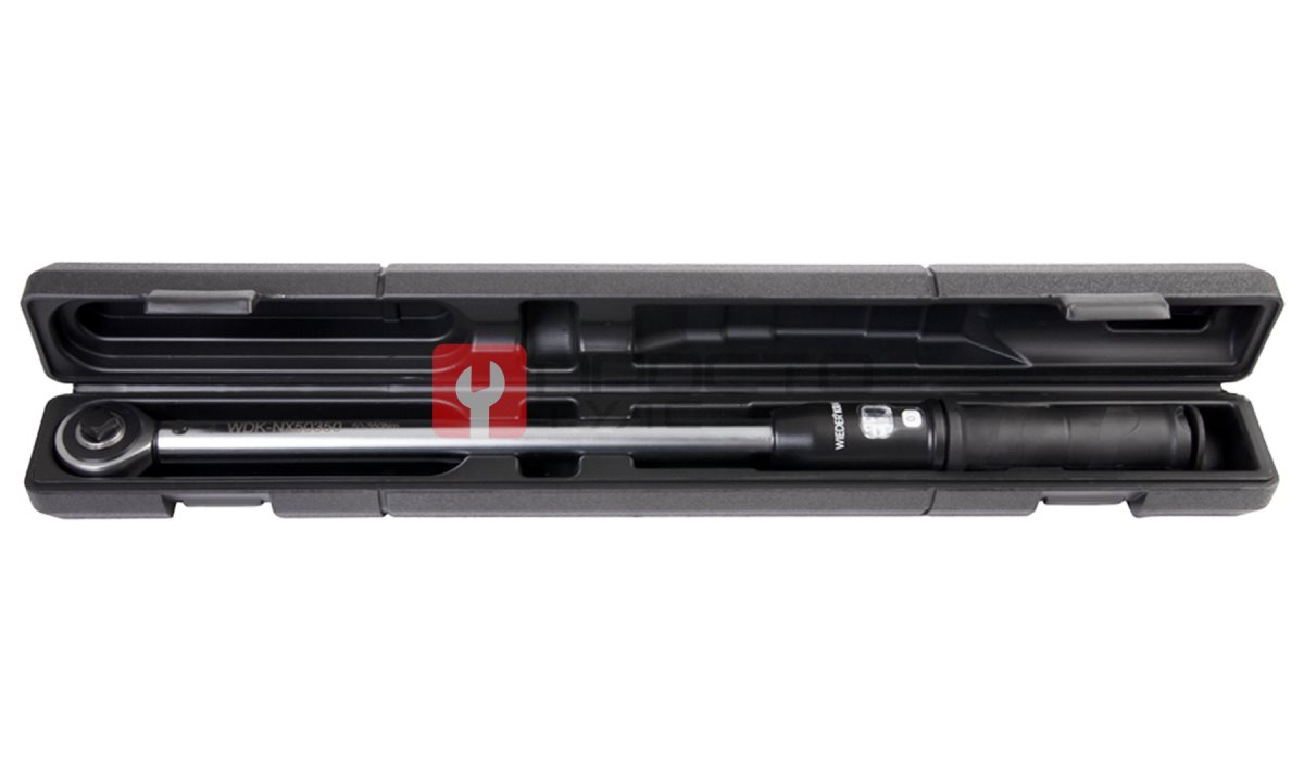  WDK-NX50350 Динамометрический ключ 50-350 Нм, трещотка с проходным приводным квадратом 1/2