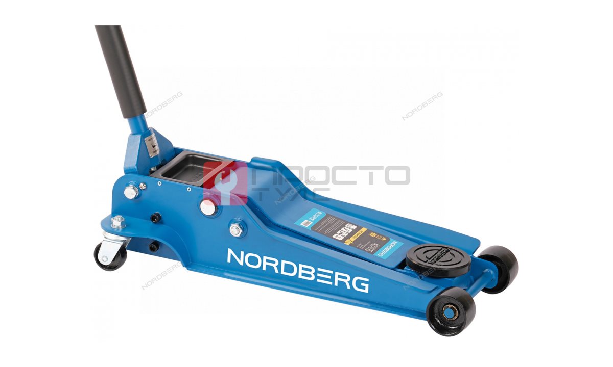  Домкрат подкатной 4 т, низкий подхват NORDBERG N32035 (0)