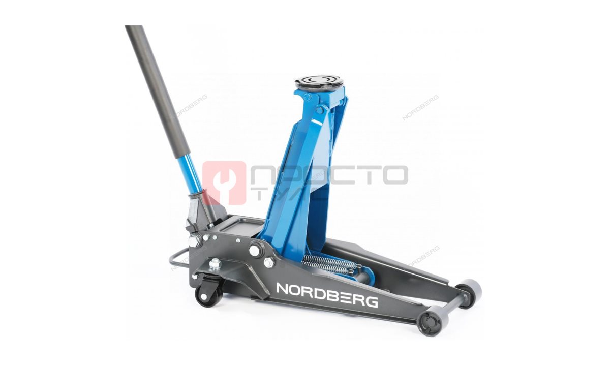  Домкрат подкатной 3 т, супернизкий подхват NORDBERG N32034 (0)