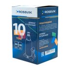  Домкрат бутылочный ROSSVIK V10, г/п 10,0 т, 200-385 мм, синий (8)