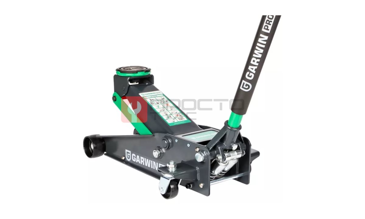  GARWIN PRO GE-PJ03A_ Домкрат подкатной 3 т, 130 - 462 мм, усиленный (0)