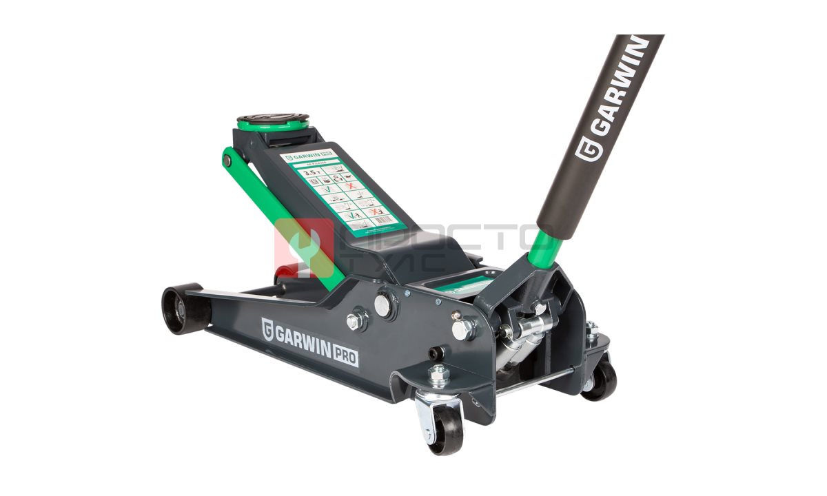  GARWIN PRO GE-PJL035A Домкрат подкатной низкого подхвата 3,5 т, 95-552 мм, усиленный (0)
