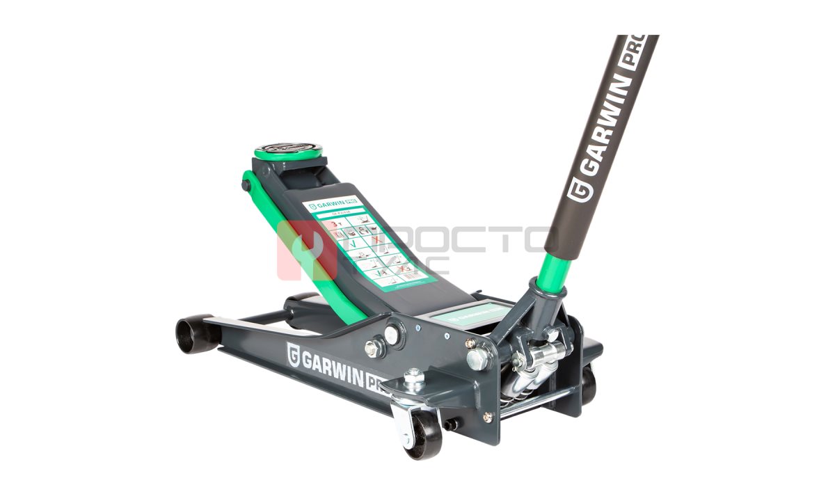  GARWIN PRO GE-PJL03A Домкрат подкатной низкого подхвата 3 т, 75-505 мм, усиленный (0)