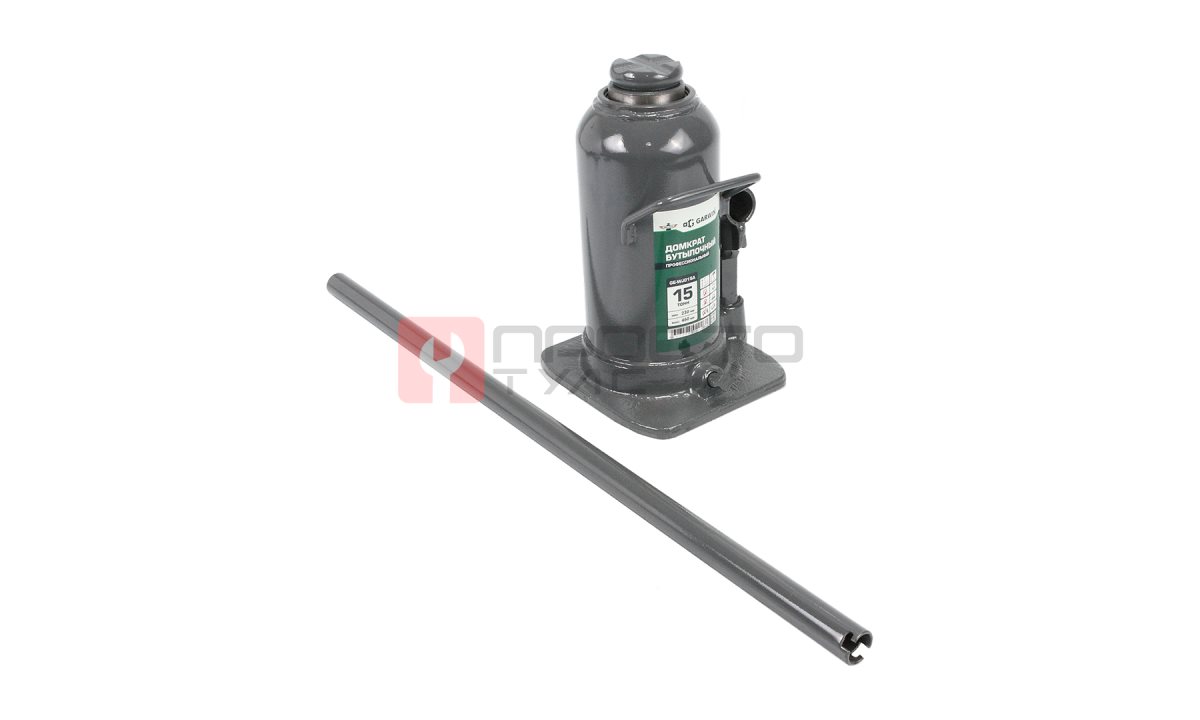  GARWIN PRO GE-WJ015A Домкрат бутылочный профессиональный 15 т, 230-460 мм (0)