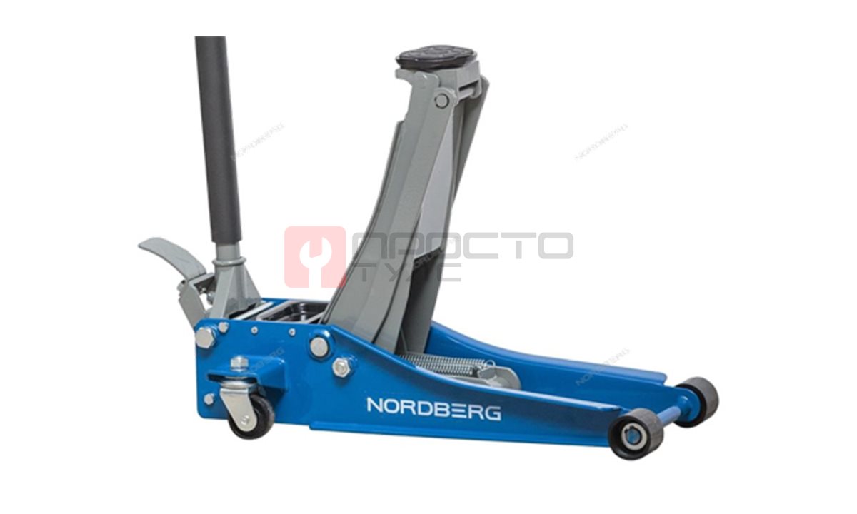  NORDBERG ДОМКРАТ N32032 супернизкий подкатной 3,2 тонны, H=75-500 мм (0)
