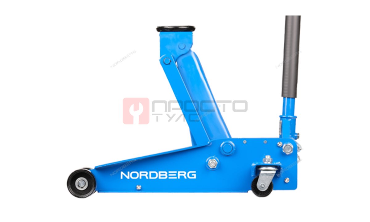  NORDBERG ДОМКРАТ N3203 подкатной 3 тонн 133-465мм с резиновой насадкой (1)