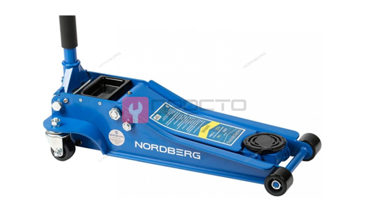  NORDBERG ДОМКРАТ N32033 подкатной, 3 т, H=80 - 500 мм (0)