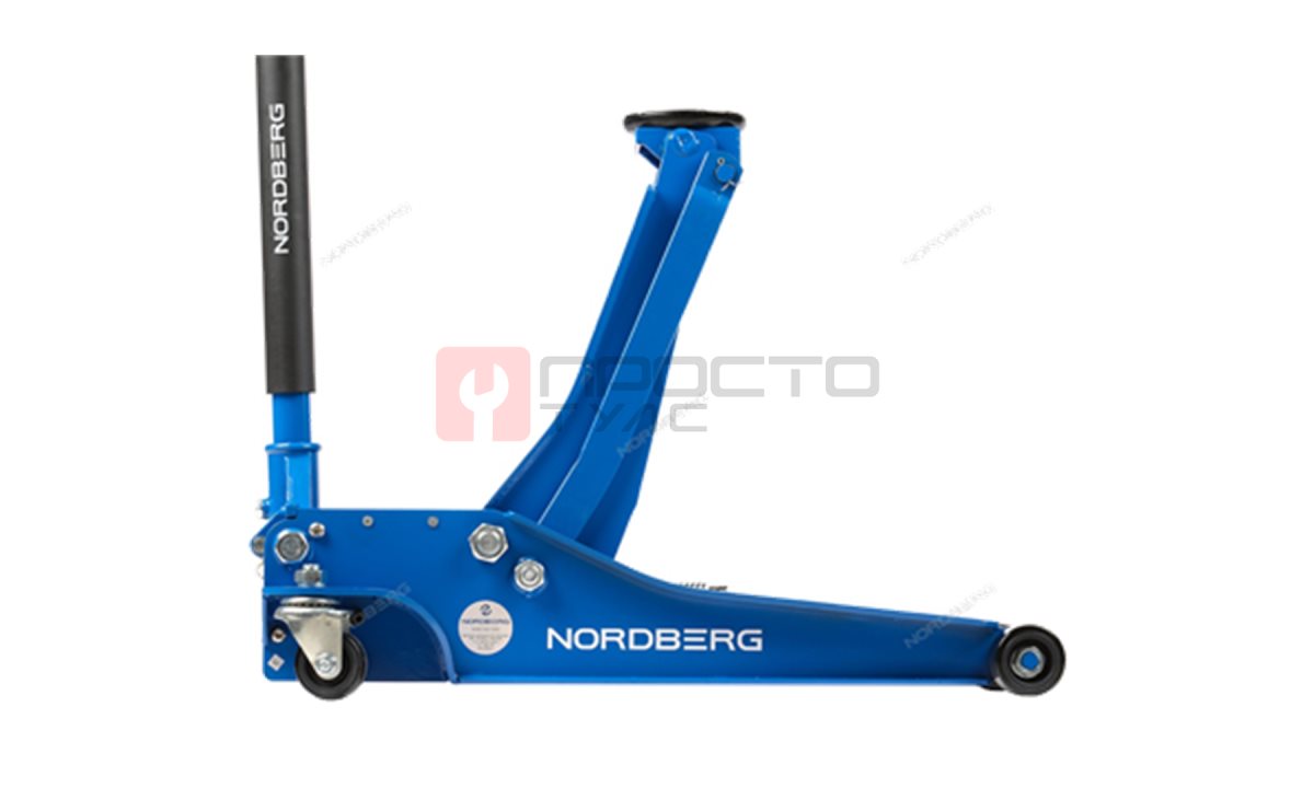  NORDBERG ДОМКРАТ N32033 подкатной, 3 т, H=80 - 500 мм (1)