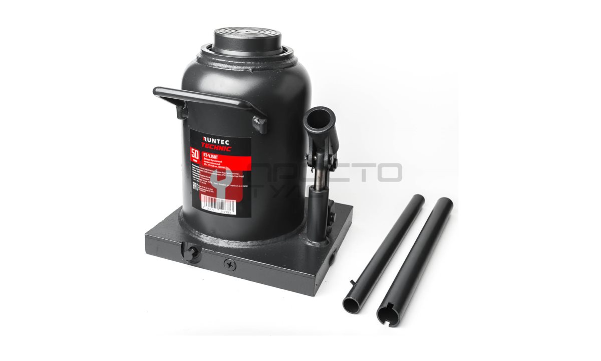  RUNTEC RT-VJ50T Домкрат бутылочный профессиональный 50 т, 270-420 мм TECHNIC (0)