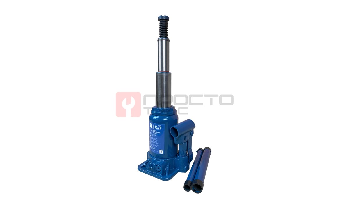  Домкрат бутылочный двухштоковый T02004i AE&T 4т (0)