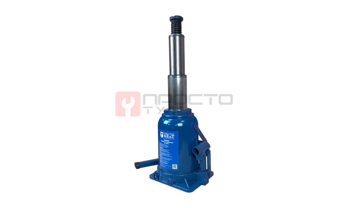  Домкрат бутылочный двухштоковый T02020i AE&T 20т (1)