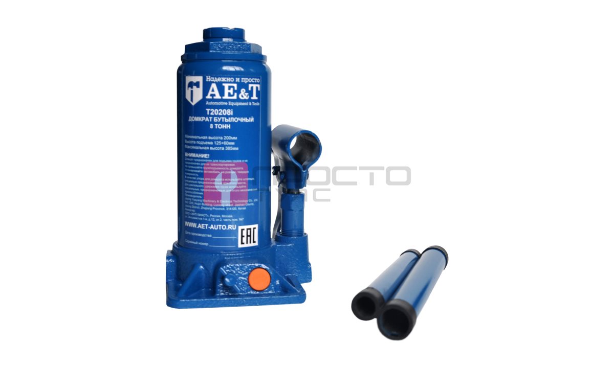  Домкрат бутылочный T20208i AE&T 8т (0)