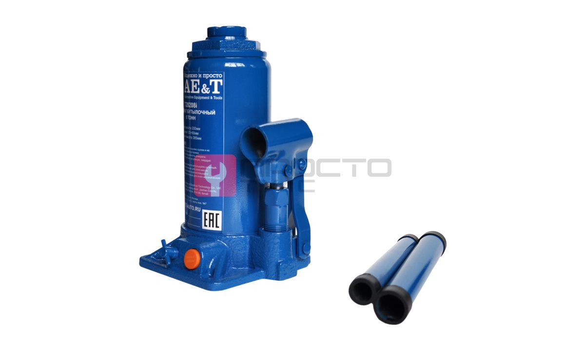  Домкрат бутылочный T20208i AE&T 8т (1)