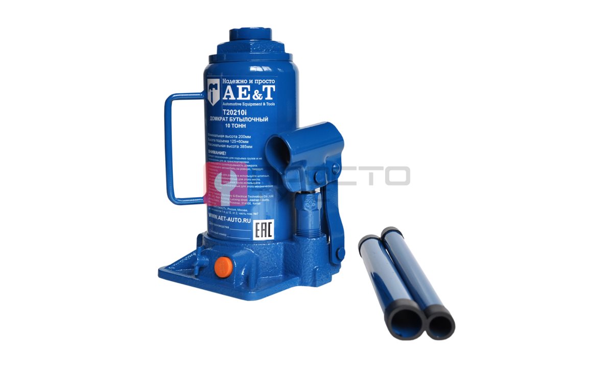  Домкрат бутылочный T20210i AE&T 10т (0)