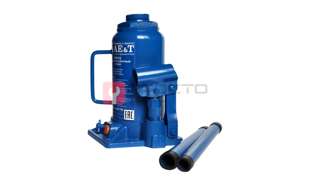  Домкрат бутылочный T20212i AE&T 12т (1)