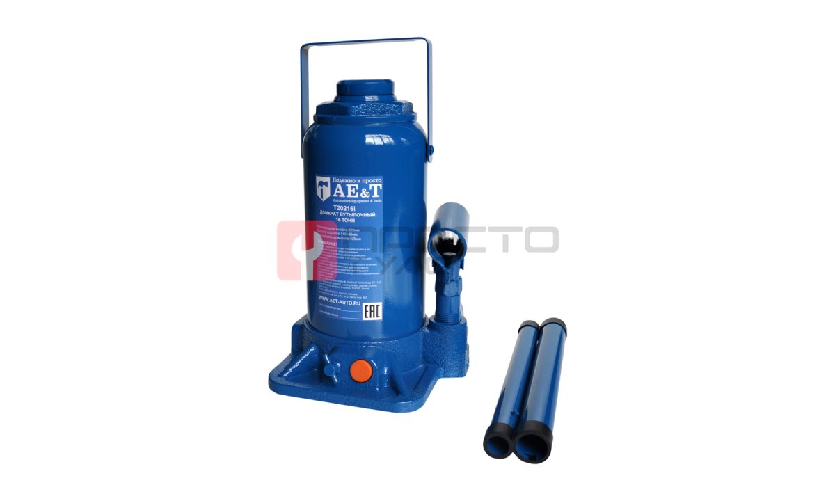  Домкрат бутылочный T20216i AE&T 16т (0)