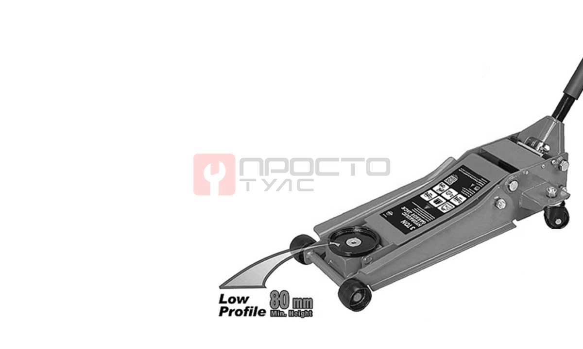  Домкрат гидравлический подкатной Torin TZ830026X (RAL7016) (0)