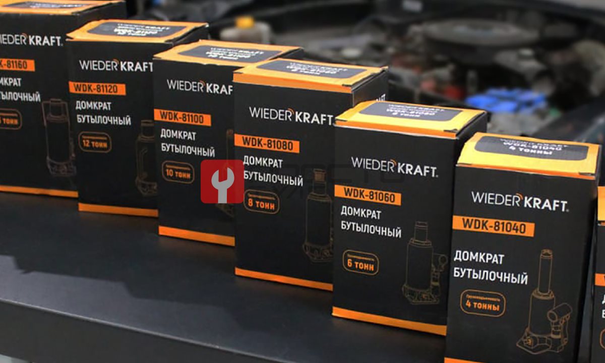  WDK-81500 Домкрат бутылочный, г/п 50 т, 250-410 мм (0)