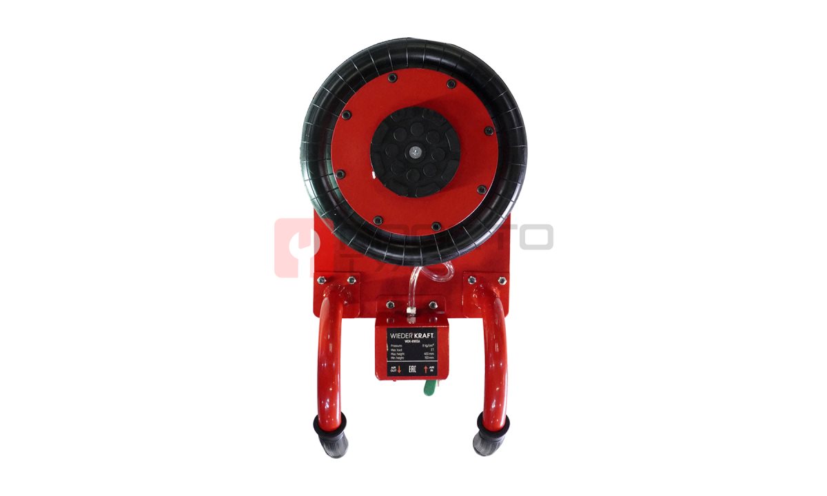  WDK-81813A Домкрат пневматический 3т, 145-440 мм, с короткими ручками (0)