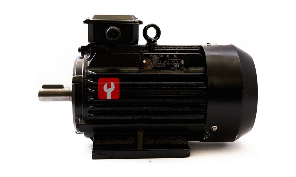  Электродвигатель 380V 50HZ 5.5кВт (Y2-100L-2) LB75, LB75В (1)