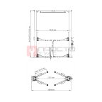  A268CHM (PEAK 215CH) Подъемник двухстоечный 6.8 т. прямой привод мни (1)