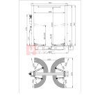  Автоподъемник двухстоечный ROSSVIK V2-4LB г/п 4.0т, 380В мни (1)