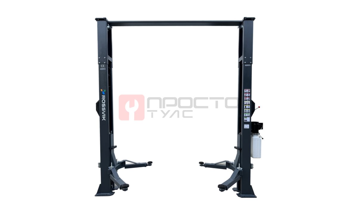  Автоподъемник двухстоечный ROSSVIK V2-4LH г/п 4.0т, 380В, с верхней синхронизацией. Цвет серый (0)