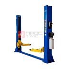  Автоподъемник двухстоечный ROSSVIK V2-5.5 г/п 5,5т, 380В, с нижней синхронизацией. Синий мни (1)