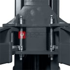  Автоподъемник двухстоечный ROSSVIK V2-5.5 г/п5,5т,380В, с нижней синхронизацией. Серый R (3)