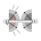  T4AB Двухстоечный электрогидравлический подъемник с верхней синхронизацией 4 т. (2)