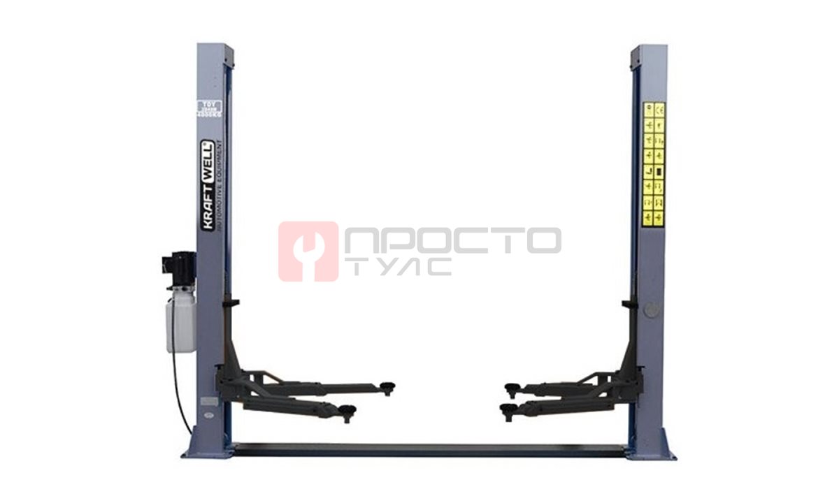  KraftWell KRW4SLU Подъемник двухстоечный г/п 4000 кг. электрогидравлический (0)