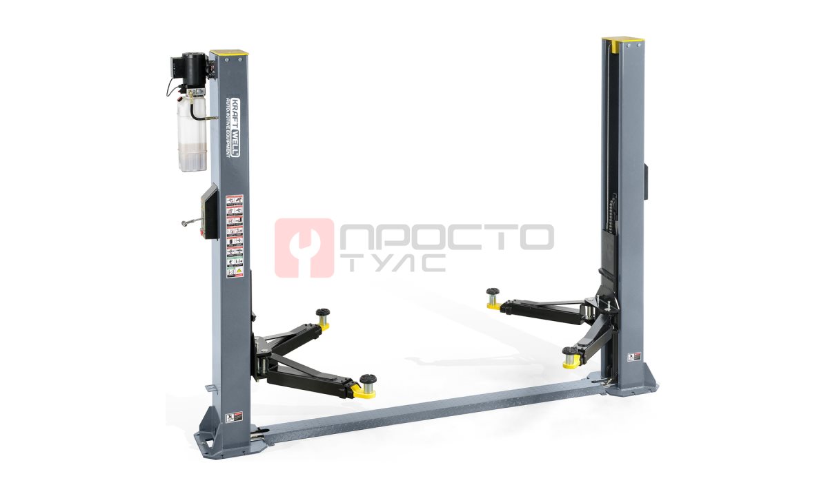  KraftWell KRW5.5MXL Подъемник  г/п 5,5 т.  электростопора, с анкерами и проставками (0)